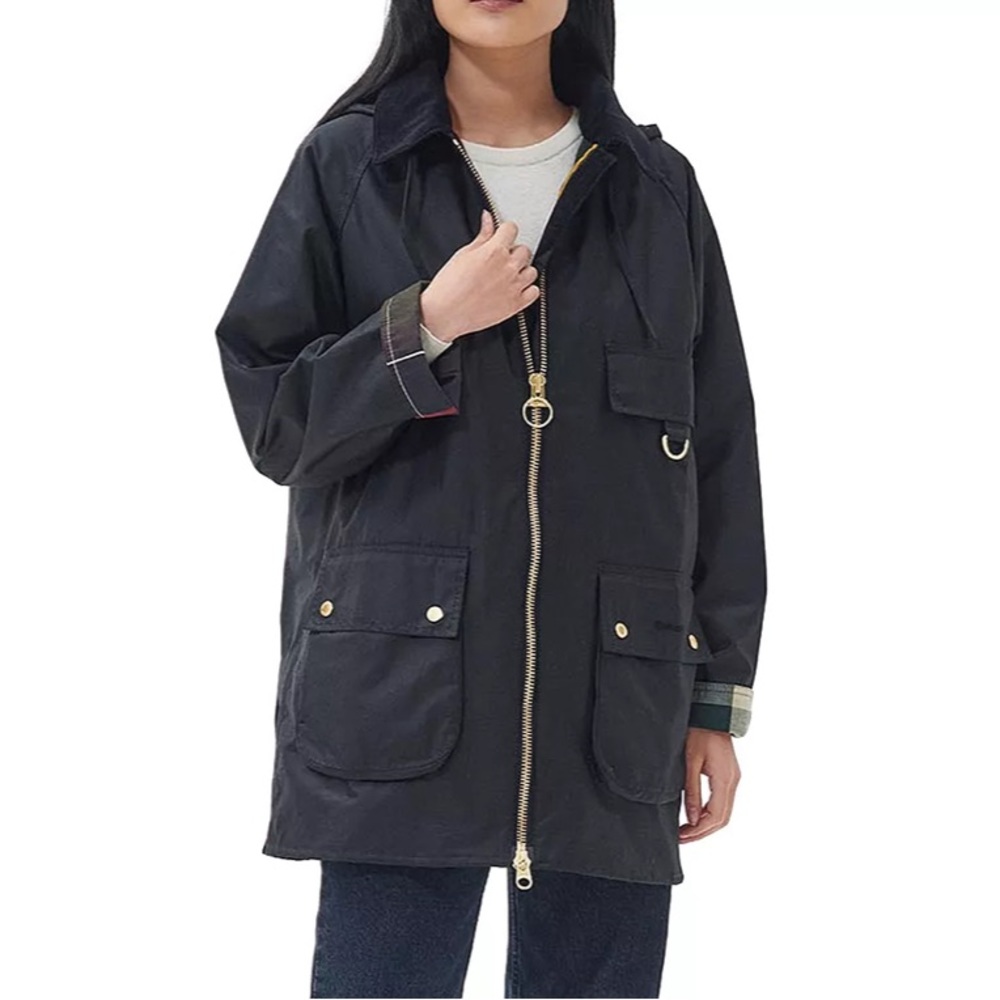 Barbour Highclere Waxed Cotton Jacket (Nwot) Gem